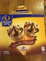 Cônes Vanille Chocolat