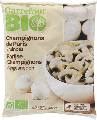 Champignons de Paris émincés