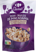 Nueces de macadamia Fritas y saladas