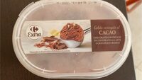 Gelato variegato al cacao