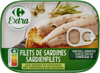 Filets de sardines aux herbes de provence