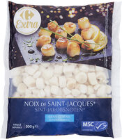Noix de saint-jacques* sans corail