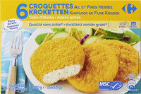 6 croquettes de colin d'alaska