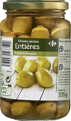 Olives vertes Entières