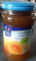 Confiture d'abricots allégée en sucres