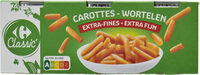 Carottes extra-fines