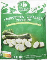 Courgettes en rondelles