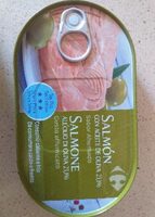 Saumon à l'huile d'olive 33,6% goût fumé