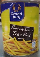Bte 4 / 4 Haricot Beurre Tres Fin Grand Jury