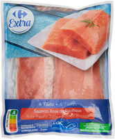 4 Filets Saumon Rose du Pacifique