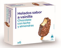 Helado bombón almendrado