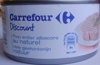 Thon entier albacore au naturel