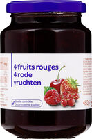 4 fruits rouges