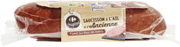 Saucisson à l'ail à l'Ancienne Fumé au bois de hêtre