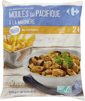 Moules du Pacifique à la marinière