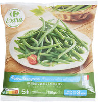 Précuits vapeur Haricots verts Extra-fins