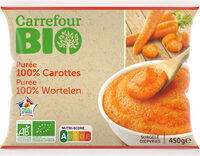 Purée 100% Carottes