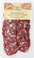 Saucisson sec séché et affiné dans la vallée d'Urtaca