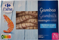 Gambas sauvages tigrées
