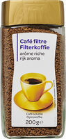 Café soluble arôme riche