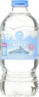 Eau minerale naturelle des alpes