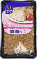 Galette de blé noir et froment