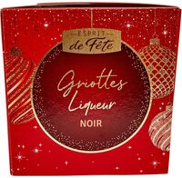 Griottes chocolat noir saveur cerises spiritueux