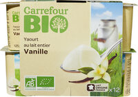 Yaourt au lait entier Vanille