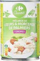 Mélange de cœurs & morceaux de palmiers Tendres