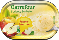 Sorbete de manzana