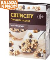 Crunchy dark chocolate