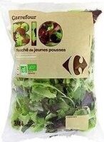 Panaché de jeunes pousses bio