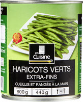 Haricots verts extra-fins
