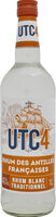 UTC 4 Rhum Blanc traditionnel Rhum des Antilles françaises