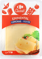 Queso emmental en lonchas
