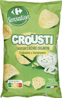 Crousti saveur crème oignon