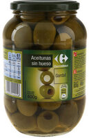 Aceitunas verdes gordal sin hueso