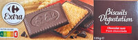 Biscuits Dégustation Chocolat noir