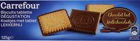 Biscuits Dégustation chocolat au lait