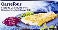 Filets panés Cabillaud