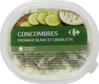 Concombres au fromage blanc