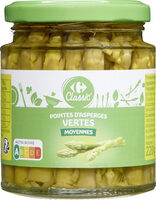 POINTES D'ASPERGES VERTES Grosses