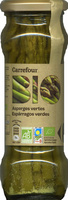 Espárragos verdes en conserva