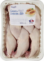 Cuisse de poulet avec portion de dos