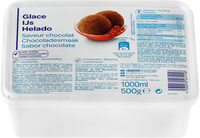 Helado de chocolate tarrina