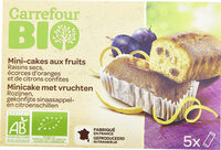Mini-cakes aux fruits