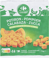 Potiron en cubes