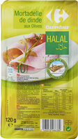 Mortadelle de Dinde aux Olives Halal