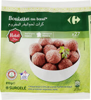 Boulettes au Bœuf* Halal