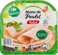 Blanc de Poulet Halal 4 tranches